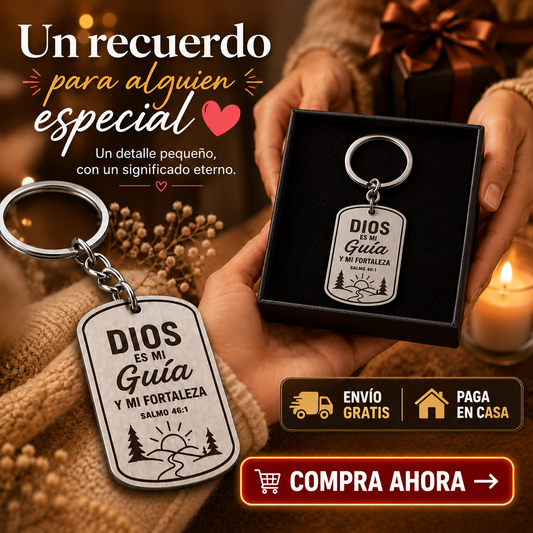 Llavero – Dios es Mi Guía