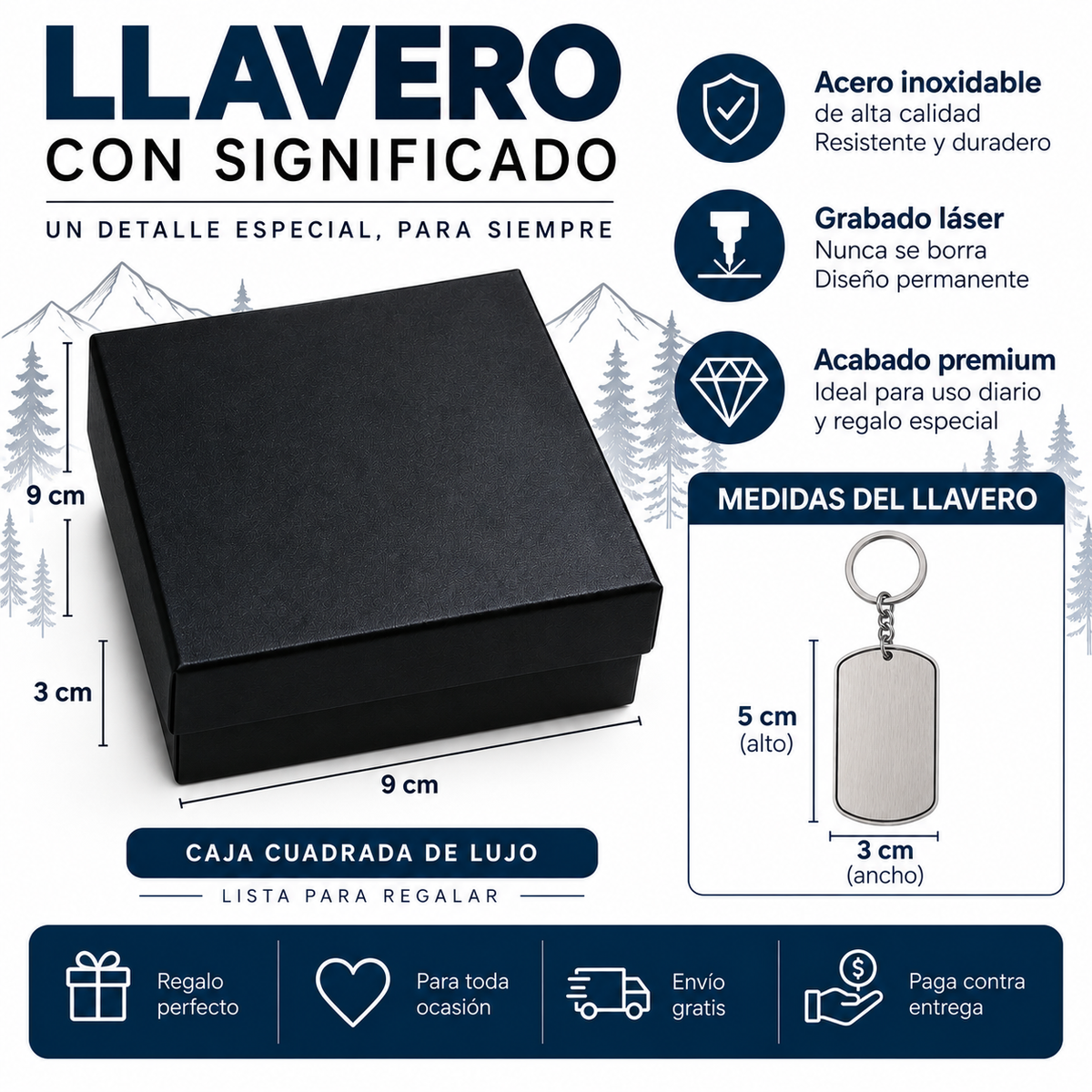 Llavero – Dios es Mi Guía